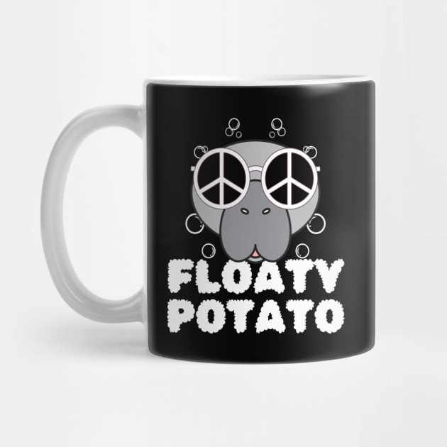 Manatees Floaty Potato by Teewyld